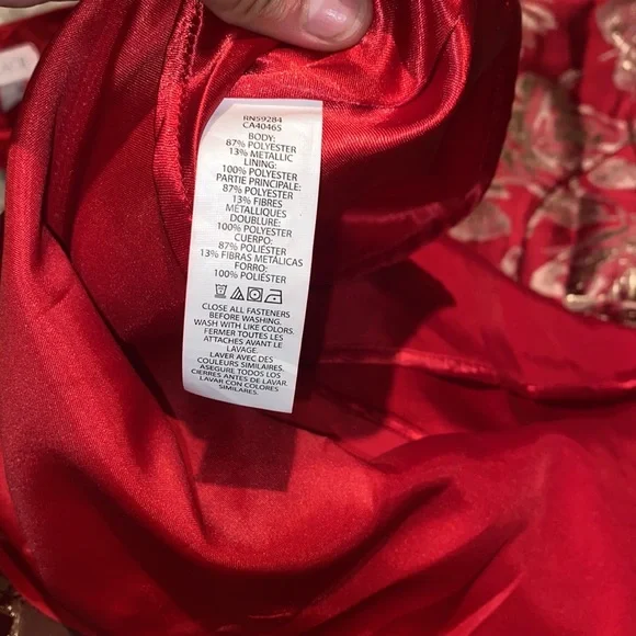 The childrens place Christmas mommy & me red rose dress - Picture 10 of 10